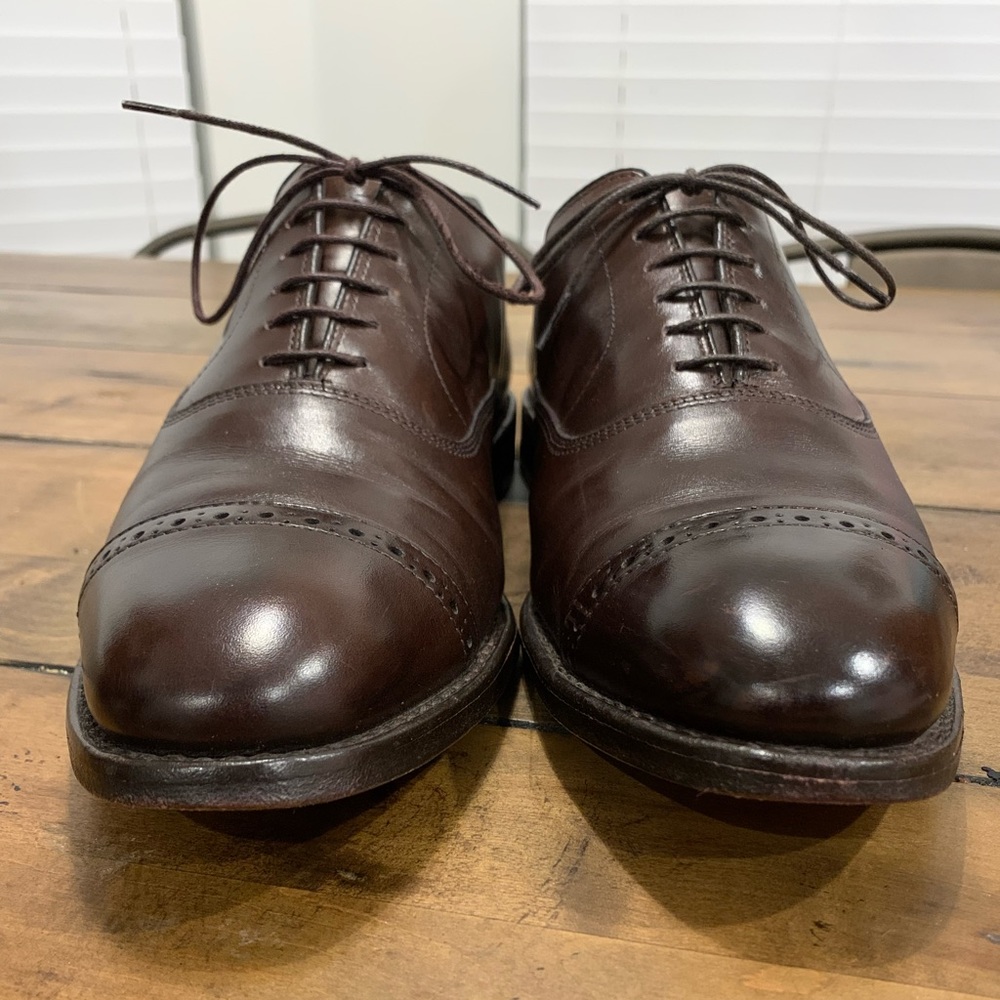 Allen Edmonds Fifth Avenue Dark Brown 9.5D